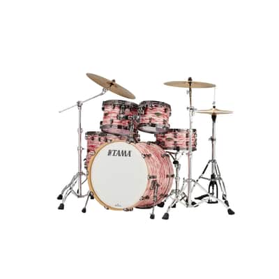 Tama WBR52LBNS-RWO Starclassic Walnut/Birch Red and White Oyster - Drum Shell Set image 2