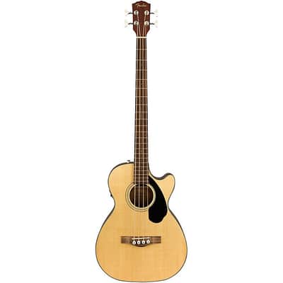 Fender CB-60SCE Natural Acoustic-Electric Bass image 1
