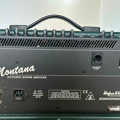 Hughes & Kettner Montana 2-Channel 60-Watt 1x12" Acoustic Guitar Combo 1999 - 2003 - Green image 5