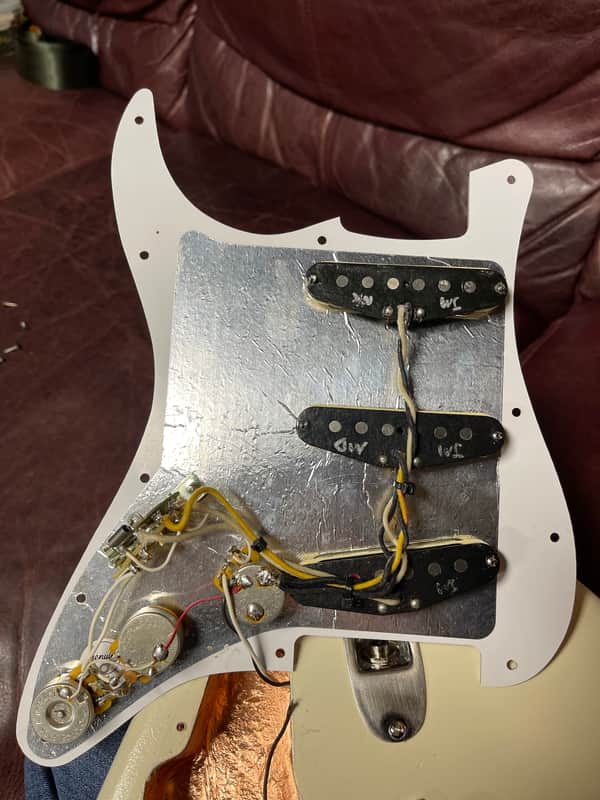 Fender John Mayer Signature Stratocaster Big Dipper Pickups 2006 - 2014 - White