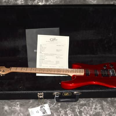 2022 G&L - USA Legacy HSS Rear Mounted Controls - Clear Red image 8