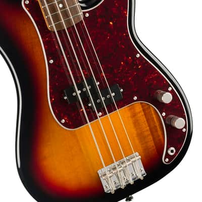 Squier Classic Vibe '60s Precision Bass Laurel FB, 3-Color Sunburst image 4