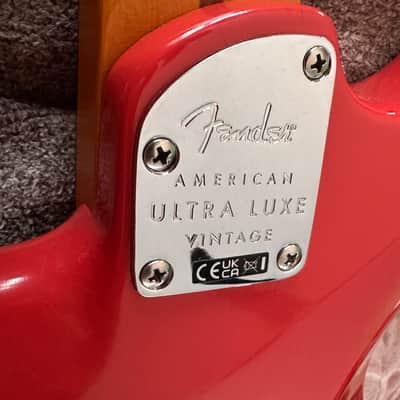 Fender American Ultra Luxe Vintage '60s Stratocaster HSS 2025 - Present - Fiesta Red image 5