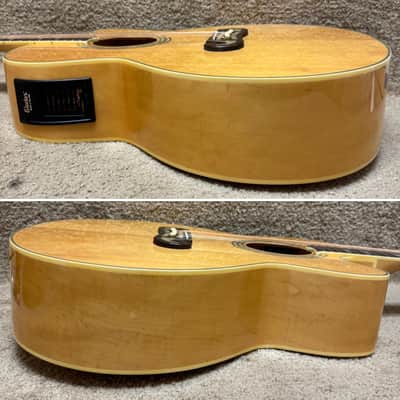 Epiphone EJ200CE Natural w/ OHSC MIK 1998 image 11