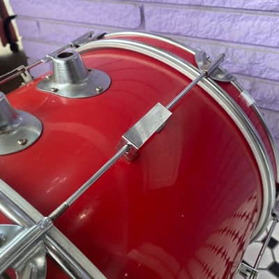 SynSonics- 12x16 Bass Drum 80s”  - Apple Red image 11