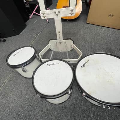 Grove Percussion Marching Toms (As Is) - White image 2