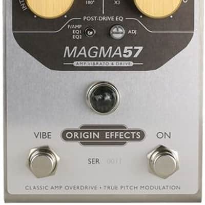 Origin Effects MAGMA57 Amp Vibrato and Drive Pedal image 2