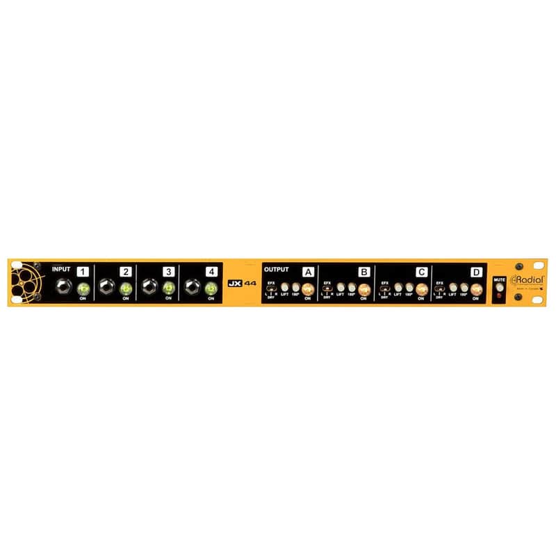 Radial JX44 V2 Instrument and Amplifier Signal Manager image 1