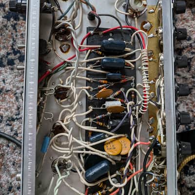 Immagine 1977 Fender Deluxe Reverb - Silverface, nicely original! - 16