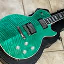 2024 Gibson USA Les Paul Modern Figured Electric Guitar Seafoam Green