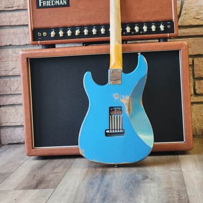 Friedman Custom Shop Vintage - S 2023 - HSS Lake Placid Blue Metallic image 2