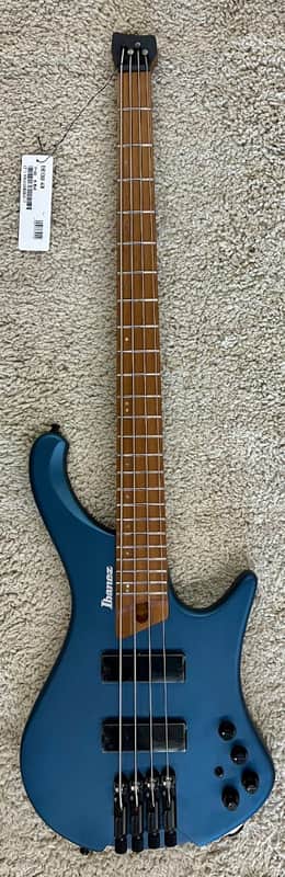 Ibanez EHB Ergonomic Headless Bass Guitar - Arctic Ocean Matte Model EHB1000AOM image 1