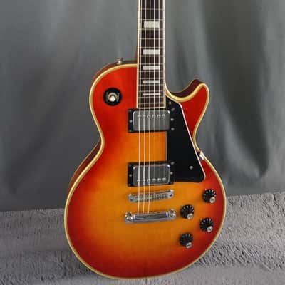 Aria Pro II Custom Single Cut Electric Guitar Cherry Sunburst MIJ image 2