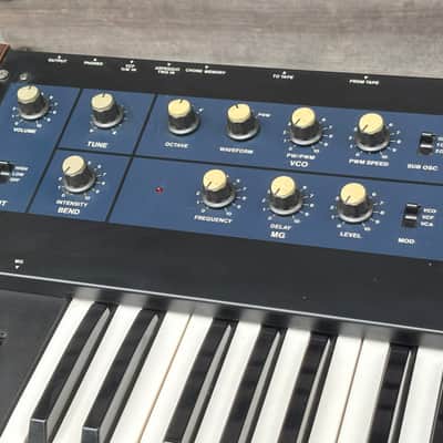 KORG polysix 6 voice polyphonic synthesizer 100% working serviced image 3