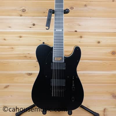 ESP E-II T-B7 Baritone - Black Satin image 15
