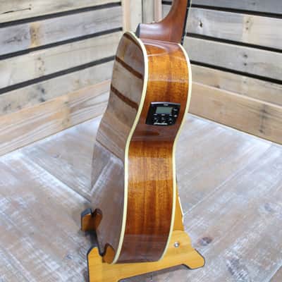 Used Breedlove Pursuit SB Parlor Acoustic/Electric Guitar with Gigbag image 9