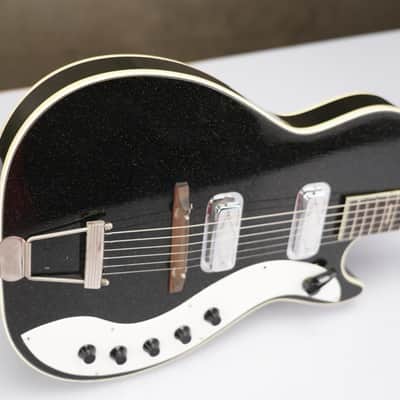 1962 Silvertone Stratotone Jupiter 1423 w/ Original Case #57374 image 6