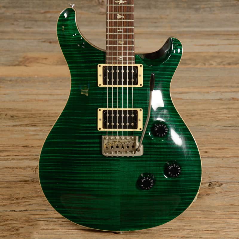 PRS Custom 24 Emerald Green USED (s687) | Reverb