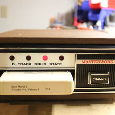 Restored Masterwork 466A 8 track player image 5