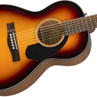 Fender Classic Design CP-60S Parlour Sunburst Acoustic Guitar image 5