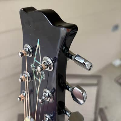 Alvarez Fusion Acoustic-Electric Guitar 2010s - Blue Burst image 11