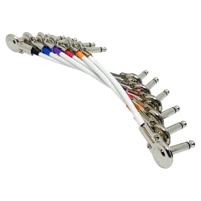Doc's Basement GhostPatch 6" Super Thin Pedal Patch Cable Purple image 5
