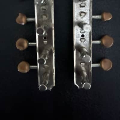 Kluson No line vintage mandolin tuning keys 50’s - Nickel image 2