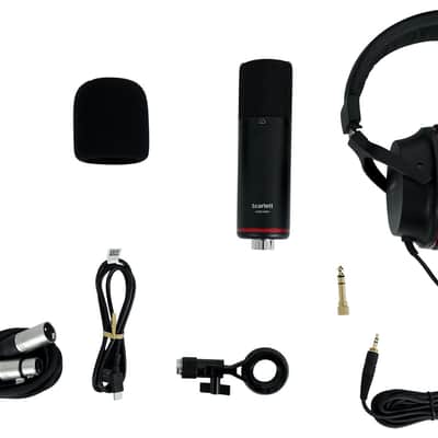 Focusrite Scarlett Solo Studio 4th Gen Recording Interface+Mic+Pop Fillter+Cable image 8