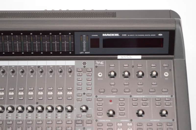 Mackie d8b 56-Input / 72-Channel Digital 8 Bus Mixer image 7