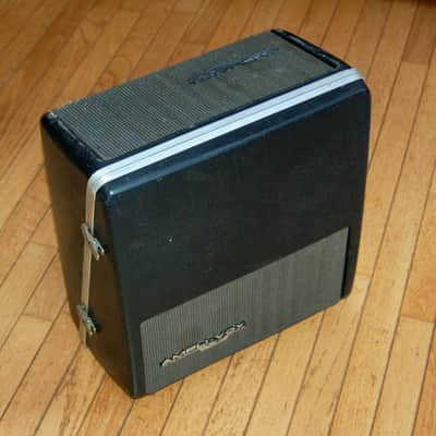 Vintage '60s Ampli-Vox Roving Rostrum Portable Amplifier & Astatic Mic image 6
