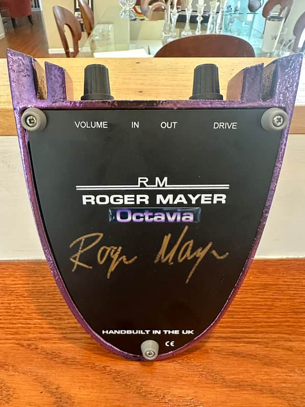 Roger Mayer Rocket Octavia – RARE Purple Chrome (1 of ~20) – Signed & Documented Provenance! image 1