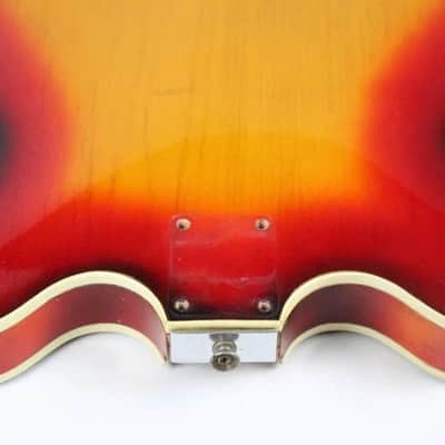 1967 Vintage Fender Coronado II XII Sunburst BODY USA 1960s Early-CBS image 12