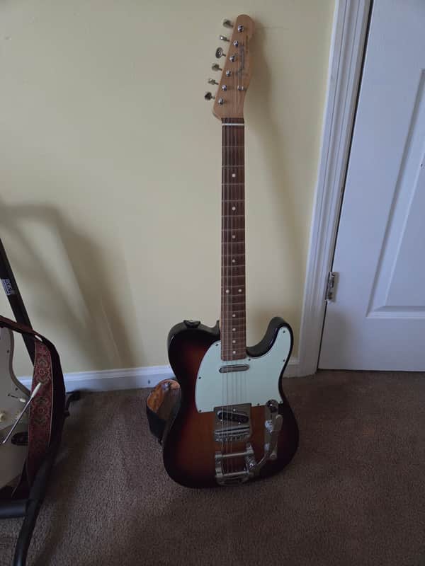 Fender Vintera '60s Telecaster Bigsby with Pau Ferro Fretboard 2019 - Present - 3-Color Sunburst image 1