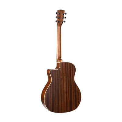 Cort GA1EOP Grand Regal Series Grand Auditorium Body Solid Spruce Top Mahogany Neck 6-String Acoustic-Electric Guitar image 2