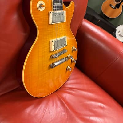 2002 Epiphone Elitist Les Paul Standard (Japanese Export) Honeyburst image 2