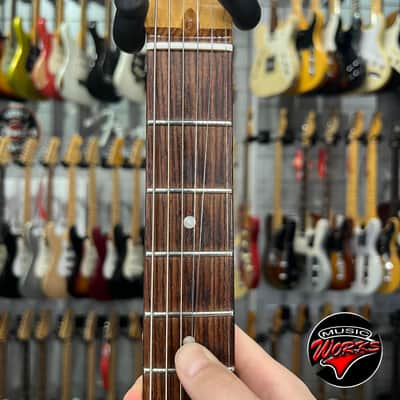 Fender   American Deluxe Stratocaster Sunset Metallic image 4