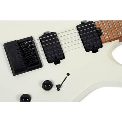 Jackson Pro Series Signature Misha Mansoor Juggernaut ET6 Electric Guitar Regular Chalk Gray image 7
