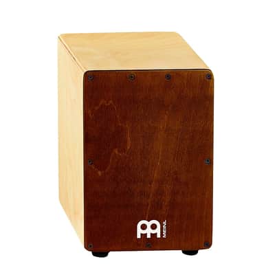 MEINL Mini Cajon With Birch Frontplate Light Brown image 1