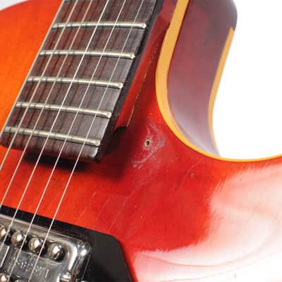 Gibson 1961 ES-125 TCD w/Gretsch pickups & Frequensator Tailpiece w/HSC USED image 5