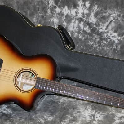 2023 Breedlove - Organic Pro Artista Concerto - Burnt Amber Gloss image 5