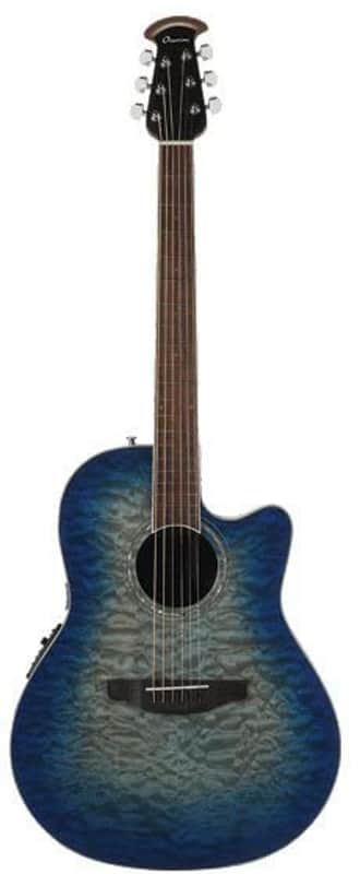 Ovation Celebrity Traditional Plus Acoustic-Electric Guitar, Regal to Natural (CS28P-RG-G) image 1