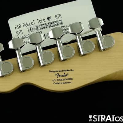 NOS Fender Squier Affinity Telecaster NECK & TUNERS Guitar Parts for Tele Maple image 6