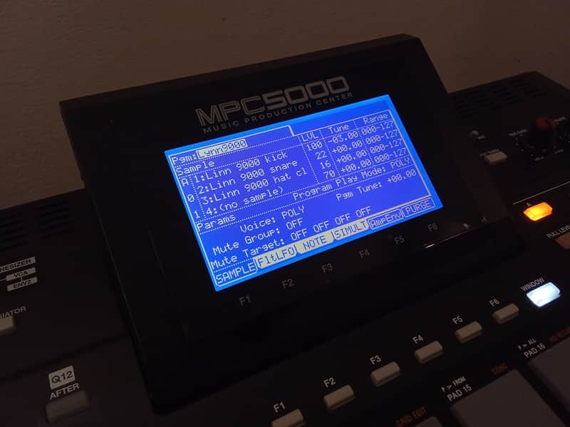 Akai Mpc 5000 - Original display (promo price for 26/27_06) image 1