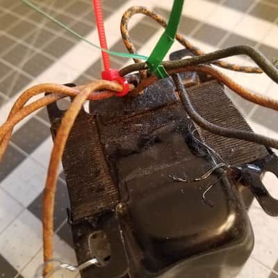 General Transformer TRA-404 Transformer 405-0-405 / 6.3 V Revere / Wollensak / 3M Vintage Power Tested Tube Amp Project 1952 image 8