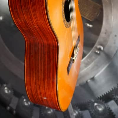 F. Himenes Modelo 300 Japan Classical Guitar w/ Chipboard Case image 12