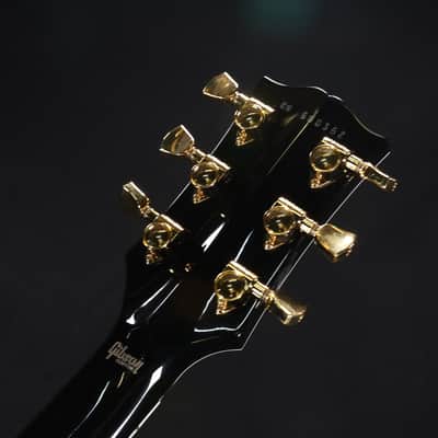 Gibson Custom Shop Les Paul Axcess Custom w/ Ebony Fingerboard Floyd Rose Gloss Ebony - LPXC7EBGF1E 362 image 9
