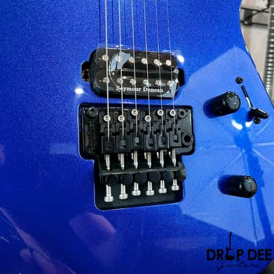 Jackson American Series Virtuoso Electric Guitar w/ Case-Mystic Blue image 7