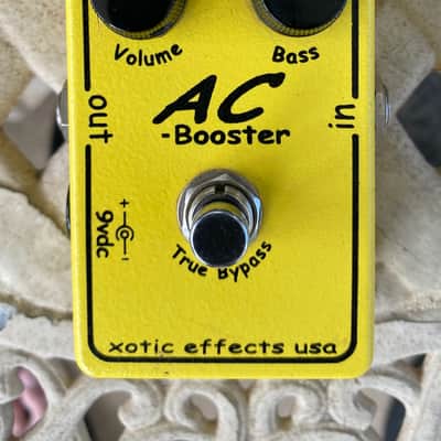 Xotic AC Booster 2007 - 2020 - Yellow image 1