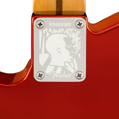 Fender Limited Edition Raphael Saadiq Telecaster Electric Guitar, Rosewood Fingerboard (with Case), Dark Metallic Red image 4