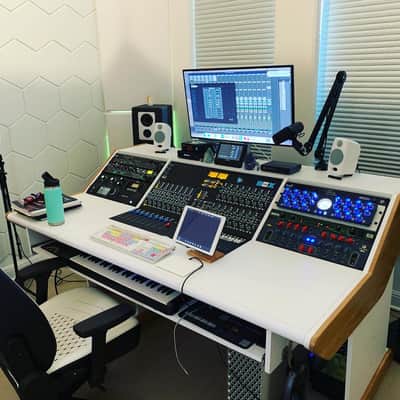 Buso Audio Desk for API The Box 2 2019 - White image 9